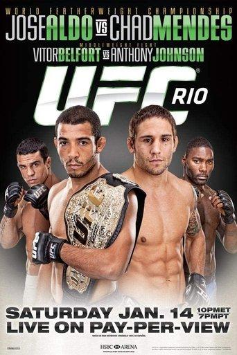 UFC 142: Aldo vs. Mendes film afişi