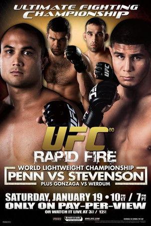 UFC 80: Rapid Fire film afişi