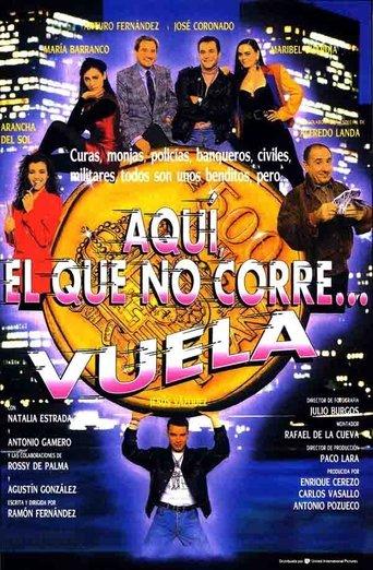 Aquí, el que no corre... vuela film afişi