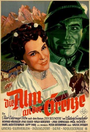Die Alm an der Grenze film afişi