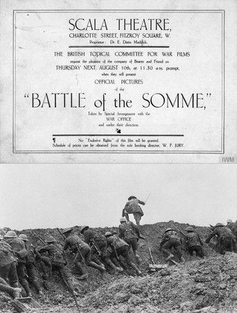 The Battle of the Somme film afişi