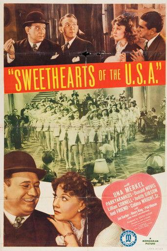 Sweethearts of the U.S.A. film afişi