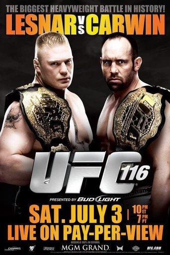 UFC 116: Lesnar vs. Carwin film afişi