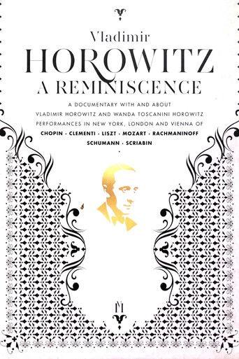 Horowitz: A Reminiscence film afişi