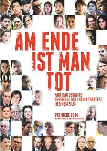 Am Ende ist man tot film afişi