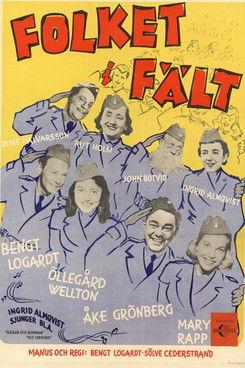 Folket i fält film afişi