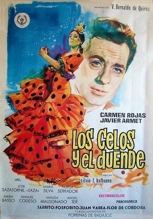 Los celos y el duende film afişi