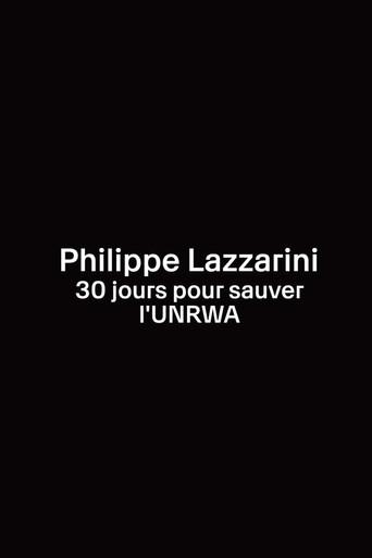 Philippe Lazzarini, 30 jours pour sauver l’UNRWA dizi afişi