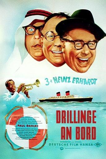 Drillinge an Bord film afişi