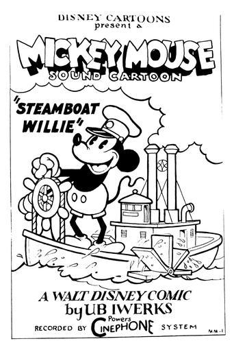 Steamboat Willie film afişi