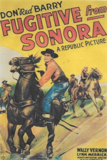 Fugitive from Sonora film afişi