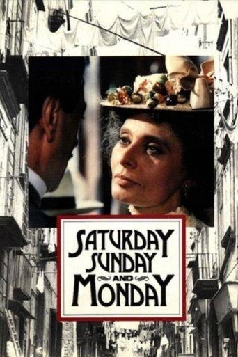 Saturday, Sunday and Monday film afişi