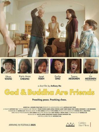 God & Buddha Are Friends film afişi