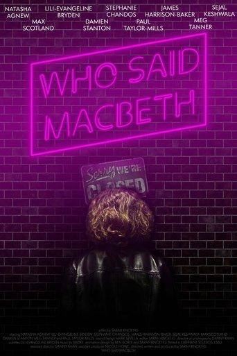 Who Said Macbeth film afişi