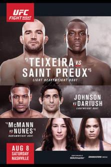 UFC Fight Night 73: Teixeira vs. Saint Preux film afişi