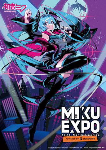 Hatsune Miku: Miku Expo 2024 North America film afişi