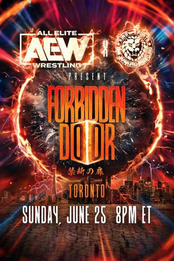 AEW x NJPW Present Forbidden Door 2023 film afişi