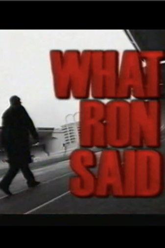 What Ron Said film afişi