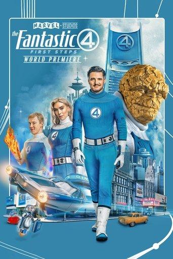 Marvel Studios' The Fantastic Four: First Steps - World Premiere film afişi