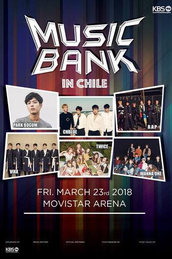 Music Bank in Chile 2018 film afişi