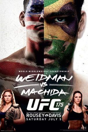 UFC 175: Weidman vs. Machida film afişi