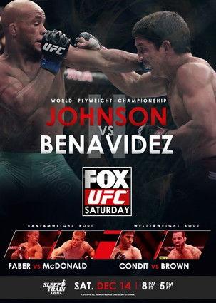 UFC on Fox 9: Johnson vs. Benavidez 2 film afişi