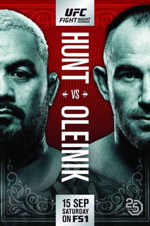 UFC Fight Night 136: Hunt vs. Oleinik film afişi
