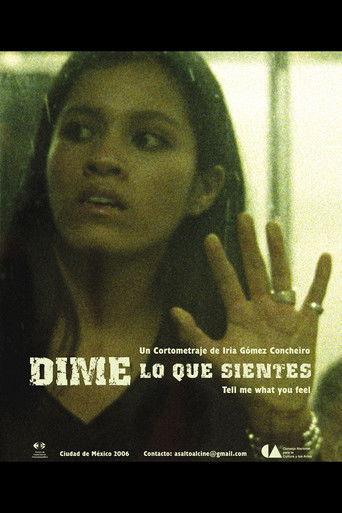 Dime lo que sientes film afişi