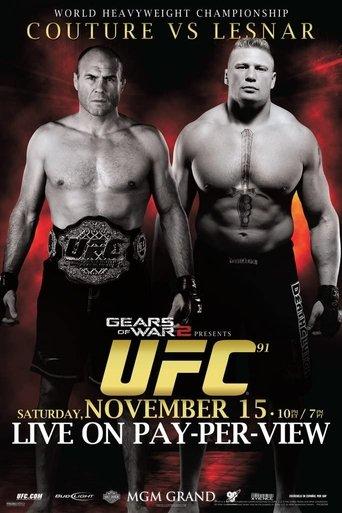 UFC 91: Couture vs. Lesnar film afişi