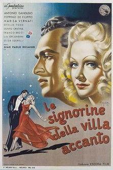 Le signorine della villa accanto film afişi
