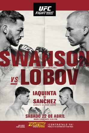 UFC Fight Night 108: Swanson vs. Lobov film afişi