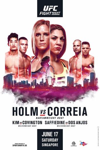UFC Fight Night 111: Holm vs. Correia film afişi