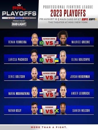 PFL 2023 #8: Playoffs - Ferreira vs. Greene film afişi