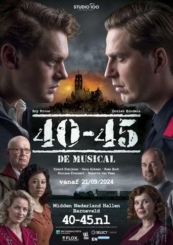 40-45, the Musical film afişi