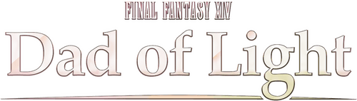 Final Fantasy XIV: Dad of Light logo
