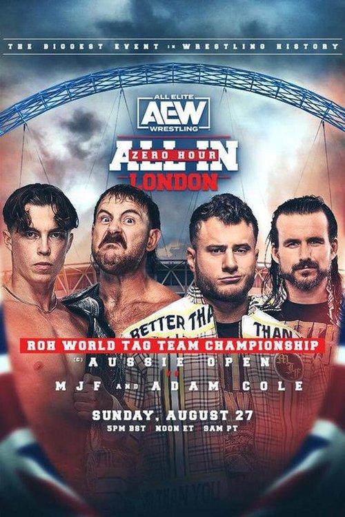 AEW All In 2023: London - Zero Hour film afişi