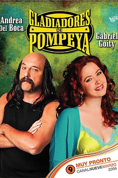 Gladiadores de Pompeya dizi afişi