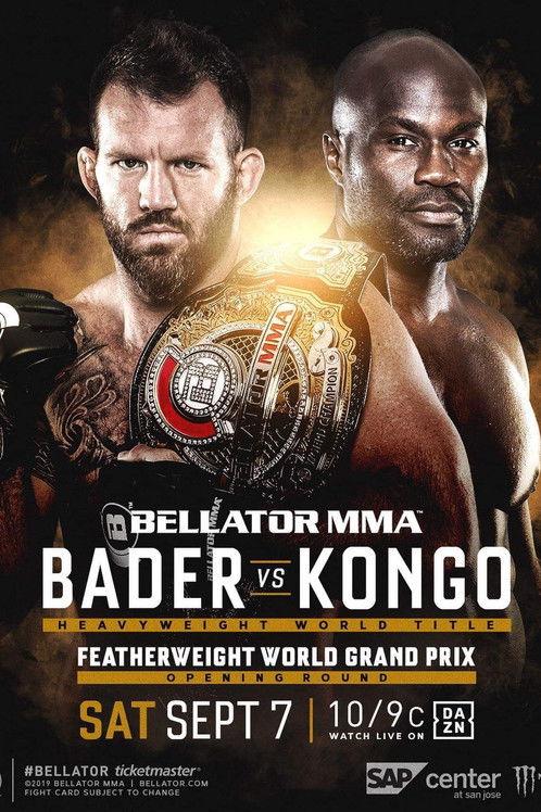 Bellator 226: Bader vs. Kongo film afişi