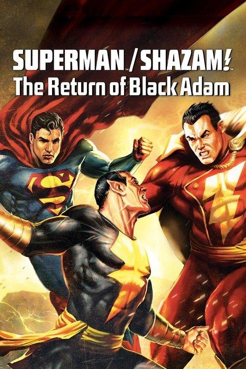 Superman/Shazam!: The Return of Black Adam film afişi