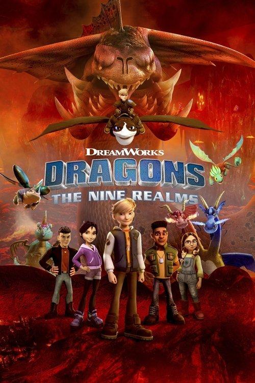 Dragons: The Nine Realms dizi afişi