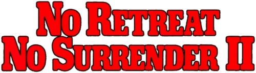 No Retreat, No Surrender 2: Raging Thunder logo