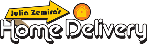 Julia Zemiro's Home Delivery logo