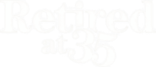 Retired at 35 logo