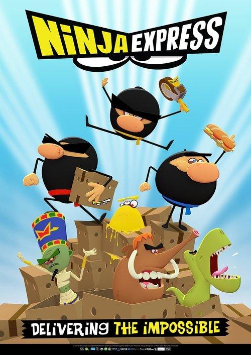 Ninja Express dizi afişi