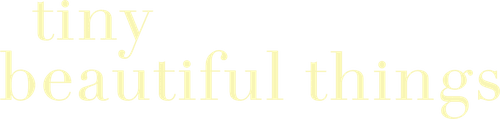 Tiny Beautiful Things logo