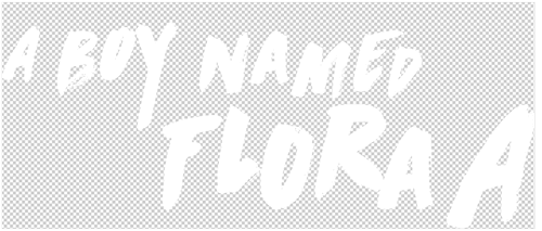A Boy Named Flora A logo