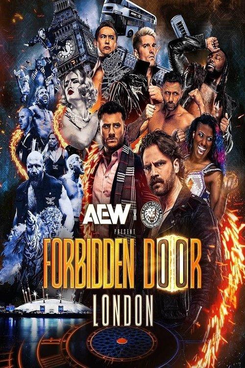 AEW x NJPW: Forbidden Door 2025 film afişi