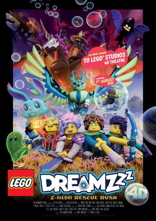 LEGO DREAMZzz Z-Blob Rescue Rush 4D film afişi