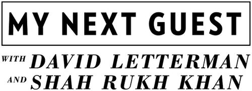 My Next Guest with David Letterman and Shah Rukh Khan logo