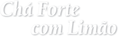Chá Forte com Limão logo